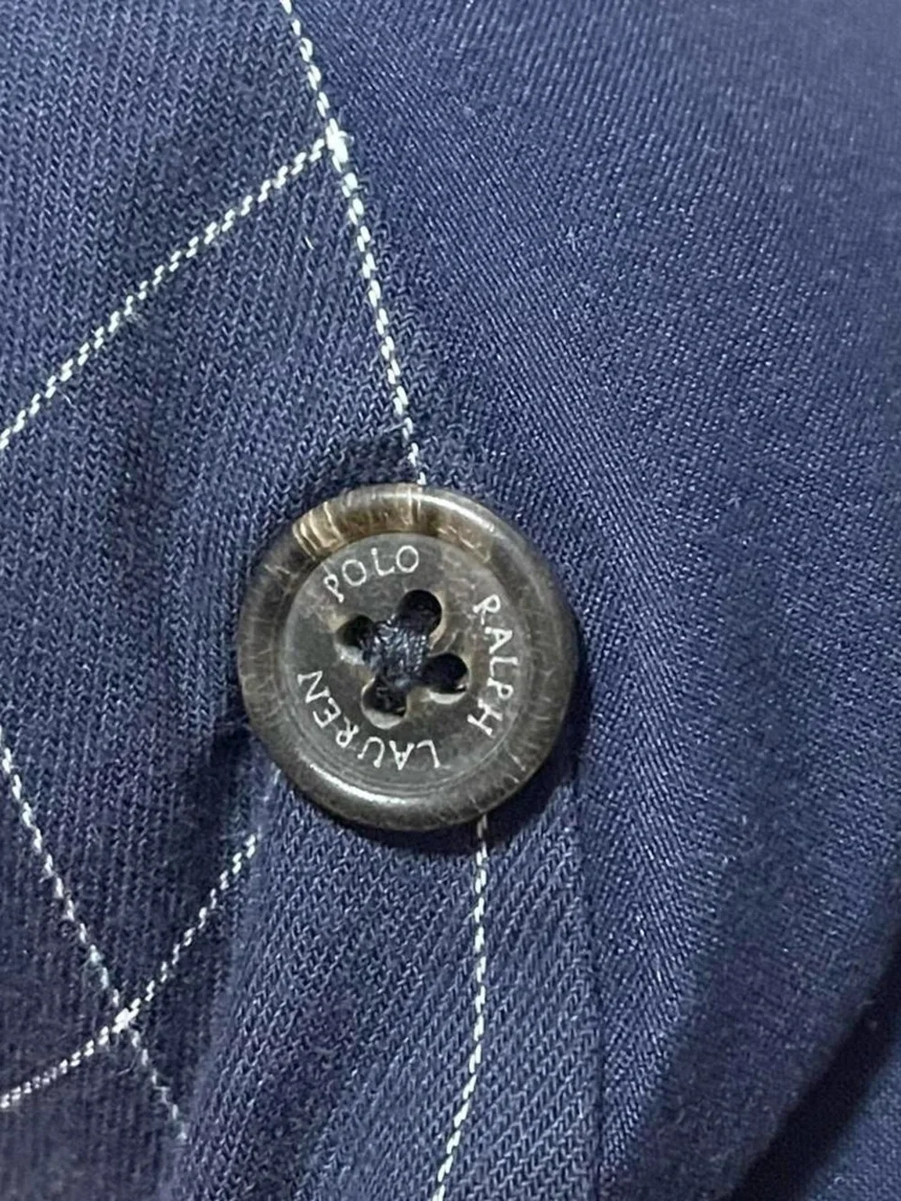 Polo by Ralph Lauren Navy Zip-Front Bomber Jacket